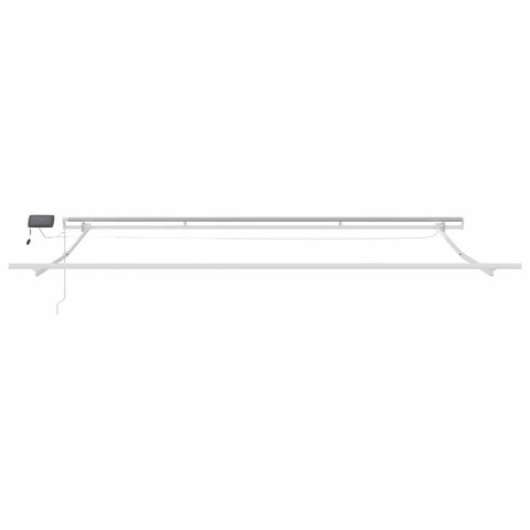 Rama markizy Ze LED Lights Biały 450 × 350 cm Aluminium