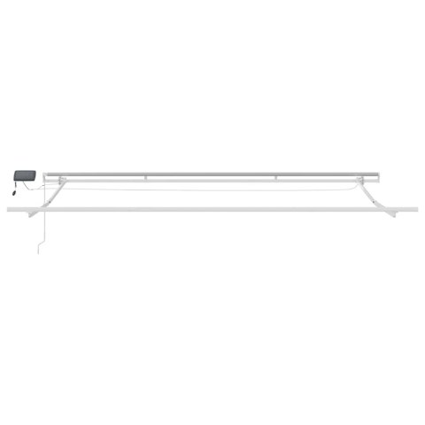 Rama markizy Ze LED Lights Biały 500 × 300 cm Aluminium