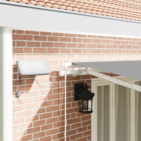 Rama markizy Ze LED Lights Biały 600 × 350 cm Aluminium