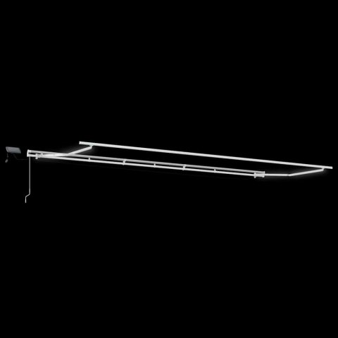 Rama markizy Ze LED Lights Biały 600 × 350 cm Aluminium
