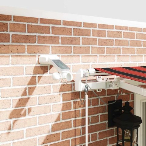 Markiza zwijana Pomarańczowy i brązowy 400 × 300 cm