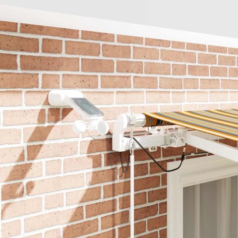 VidaXL Markiza zwijana Wielokolorowe 300 x 250 cm Poliester i Metal