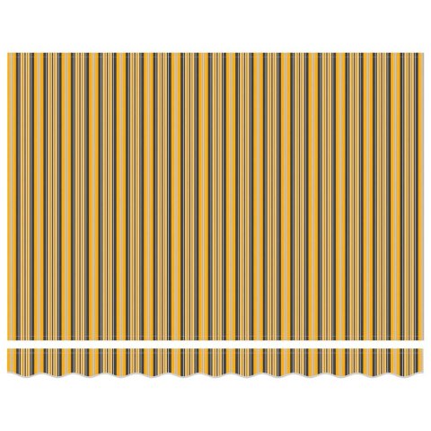 VidaXL Markiza zwijana Wielokolorowe 300 x 250 cm Poliester i Metal