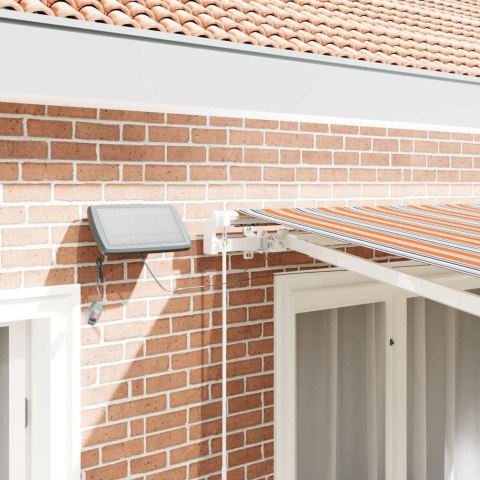 Markiza zwijana Wielokolorowe 350 x 250 cm Tkanina i Stal