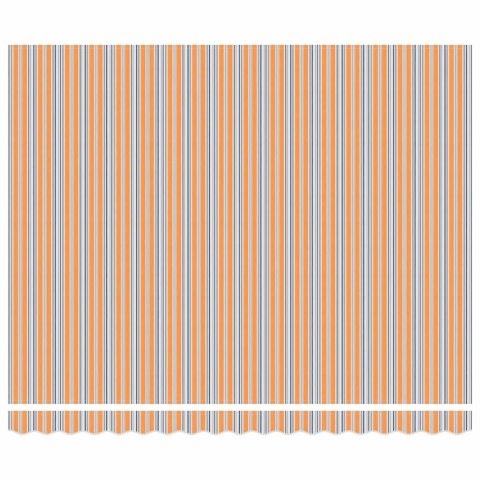 Markiza zwijana Wielokolorowe 400 × 300 cm Poliester i Metal