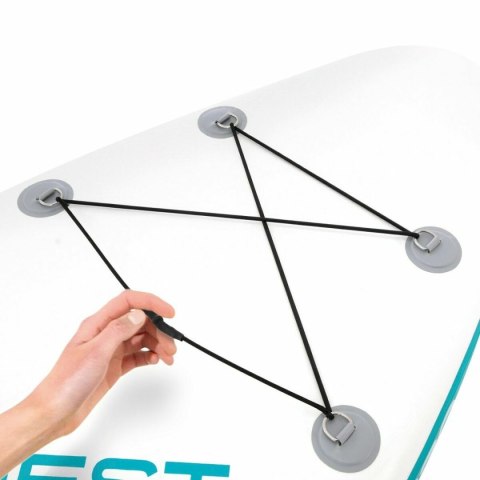 Deska Surfingowa Nadmuchiwana z Akcesoriami Intex Aqua Quest Niebieski Biały