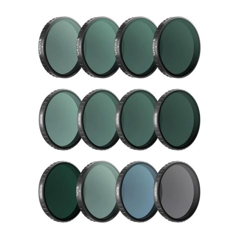 Freewell Zestaw filtrów do OSMO Action 6 - Mega Kit - pakiet 12 szt.