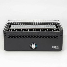 Przenośny Grill Bezdymny na węgiel drzewny Aktive 45 x 19 x 28 cm