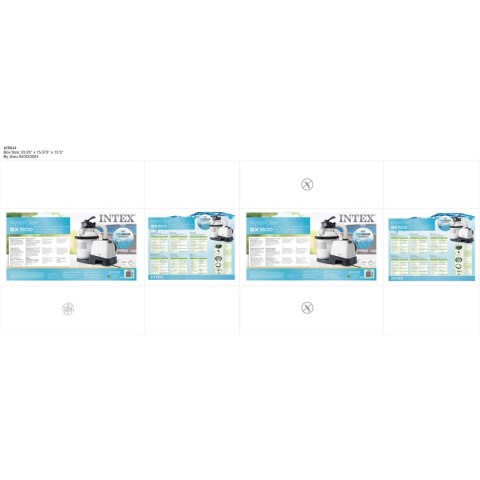 Urządzenie do czyszczenia basenów Intex Kristal Clear 29100 L