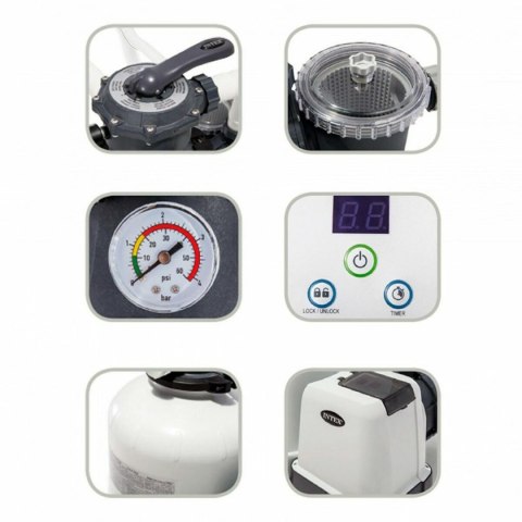 Urządzenie do czyszczenia basenów Intex Kristal Clear 37800 L