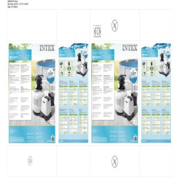 Urządzenie do czyszczenia basenów Intex Kristal Clear 57500 L