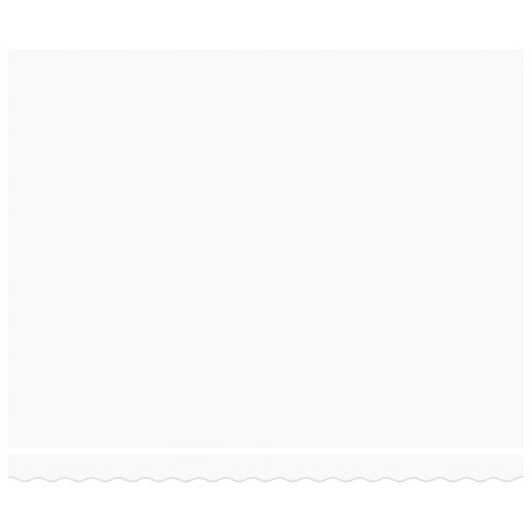 Markiza zwijana Biały 4 × 3 m Canvas i Aluminium