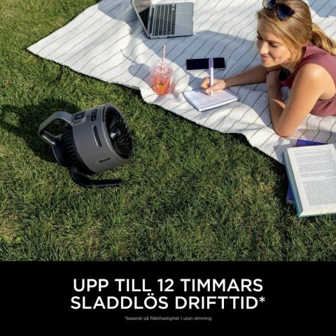 Wentylator podłogowy Shark Szary