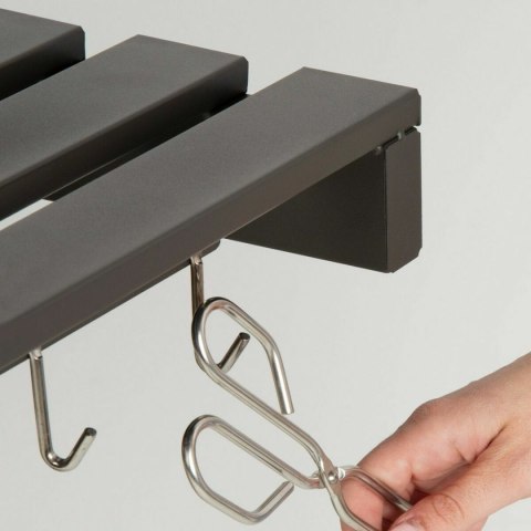 Grill Węglowy z Pokrywką i Kółkami Aktive 102 x 65 x 104 cm