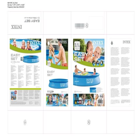 Nadmuchiwany basen Intex Easy Set 3077 l Okrągła (305 x 61 cm)