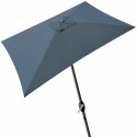 Parasol Aktive Antracyt Aluminium Ø 4,8 cm 300 cm