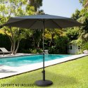 Parasol Aktive Antracyt Ø 3,8 cm 300 cm Aluminium