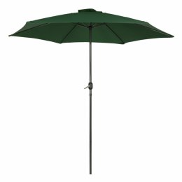Parasol Aktive Kolor Zielony Aluminium 300 cm Ø 4,8 cm