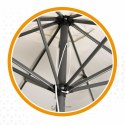 Parasol Aktive Krem Aluminium Stal 270 x 270 cm