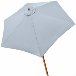 Parasol Aktive Szary Ø 4,8 cm 300 cm Drewno