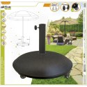 Podstawa pod parasol Aktive Czarny 25 kg Z kółkami