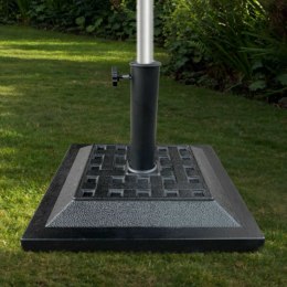 Podstawa pod parasol Aktive Czarny 44 x 44 cm 12 kg