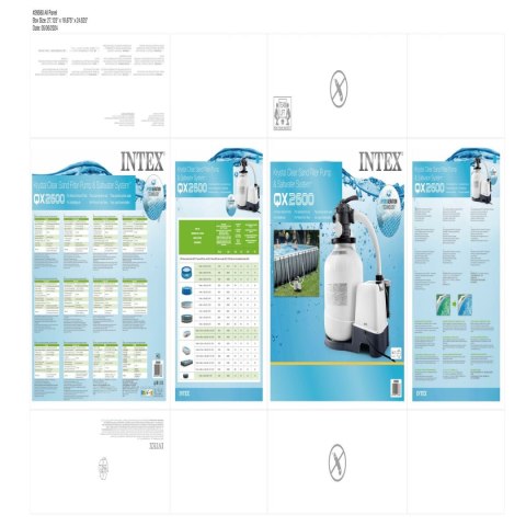 Standardowa pompa basenowa Intex