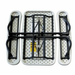 Stół piknikowy Lifetime Składany Krem Stal 82,5 x 90 x 53,5 cm