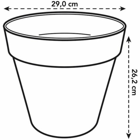 Zestaw garnków Elho Szary Plastikowy Okrągły 2 Części