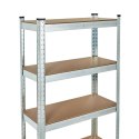 Regał magazynowy 180x90x40 cm stal galwanizowana 5 półek 875 kg ModernHome