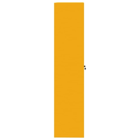 Szafka do przechowywania 2 pcs Musztardowy Żółty Stal