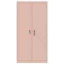 Szafka do przechowywania 2 pcs Różowy 90 x 40 x 180 cm Stal