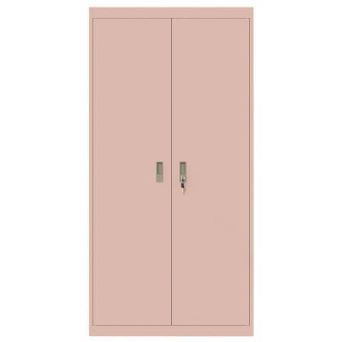 Szafka do przechowywania 2 pcs Różowy 90 x 40 x 180 cm Stal