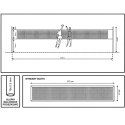 ZESTAW DO SIATKÓWKI DELUXE 570x55x230CM 5W1 ENERO