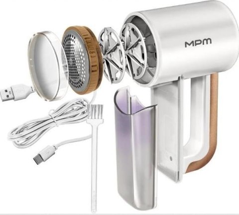 Golarka do ubrań MPM MMU-06, biała