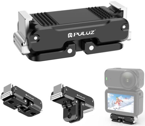 Magnetyczny Uchwyt Metalowy PULUZ do DJI Osmo Nano (Czarny)