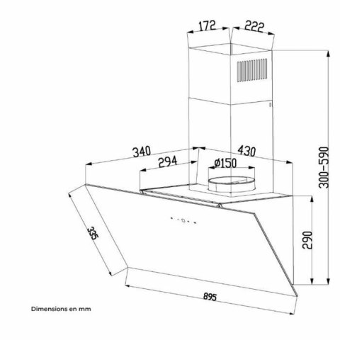 Okap konwencjonalny Continental Edison
