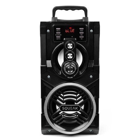 SQUEAK BEATBOXER BLUETOOTH 5.1 SPEAKER - GŁOŚNIK BLUETOOTH Z KARAOKE, RADIO FM, MICROSD, AUX I USB SQ1000 (WYPRZEDAŻ)