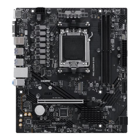 Płyta MSI PRO A620AM-B EVO /AMD A620/DDR5/SATA3/M.2/USB3.0/PCIe4.0/AM5/mATX