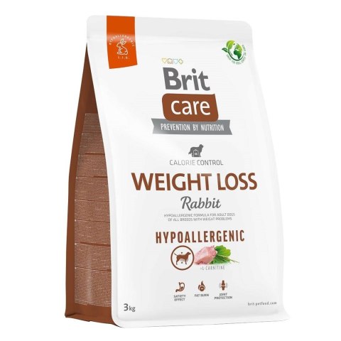 Brit Care Dog Hypoallergenic Weight Loss 3kg (WYPRZEDAŻ)