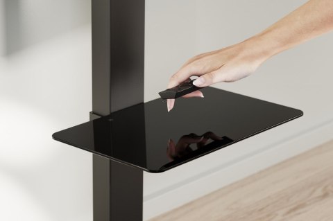 GEMBIRD STOJAK PODŁOGOWY NA TELEWIZOR 43" - 86", CZARNY