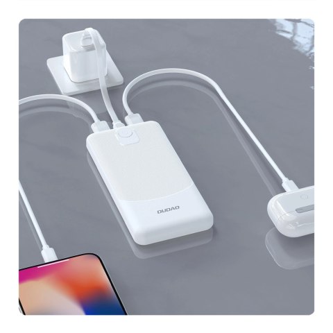 Powerbank K10Pro 20000mAh 2.4A USB-A - biały