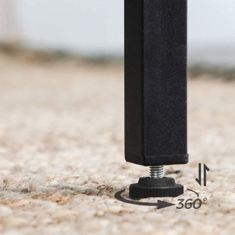 Industrialny stół barowy 60x60x90 cm, stal i drewno