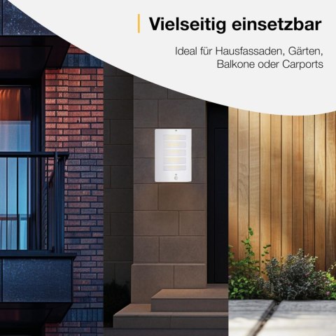 Kinkiet Ścienny Brilliant Biały Metal Plastikowy 15 W 60 W E27