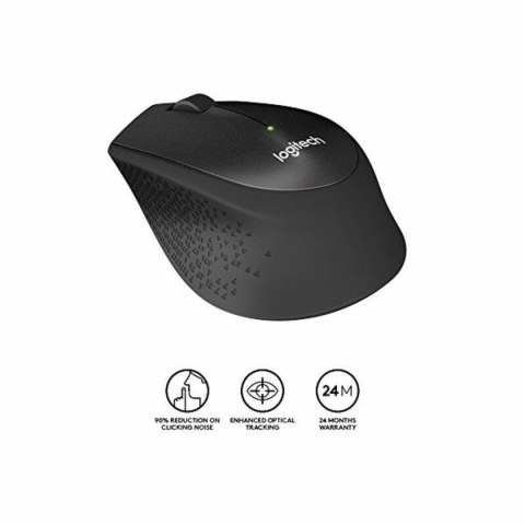 Myszka Bezprzewodowa Optyczna Logitech 910-004909 1000 dpi Czarny