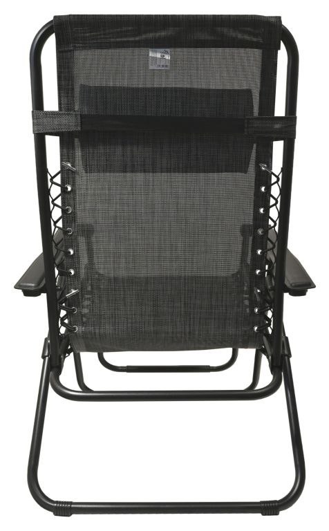 ALICANTE Leżak/krzesło, antracytowe