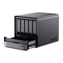 MINI-PC Minis Forum NAS N5 Pro AMD Ryzen AI 9 HX Pro 370, 32GB+128GB O