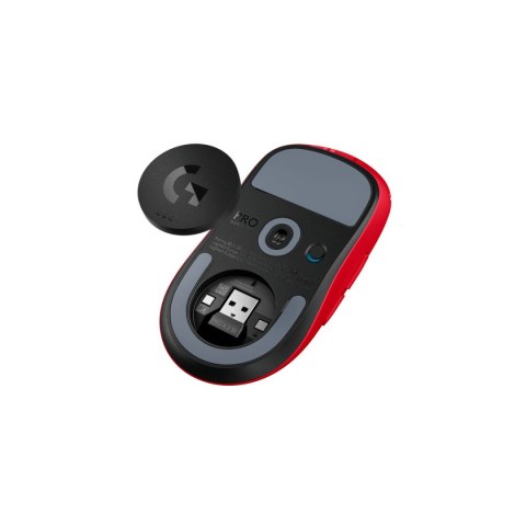 Myszka Logitech 910-007551 Czerwony 44000 dpi