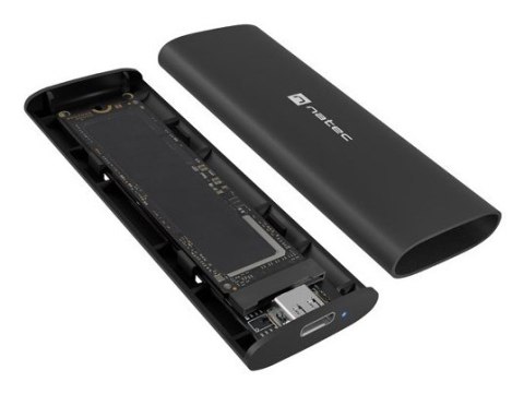 OBUDOWA SSD ZEWNĘTRZNA NATEC RHINO M.2 NVME LITE USB-C 3.1 GEN 2 ALUMINIUM