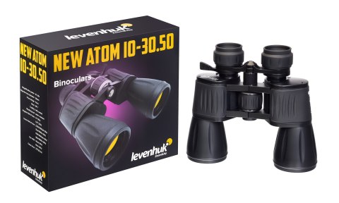 Lornetka Levenhuk New Atom 10-30x50